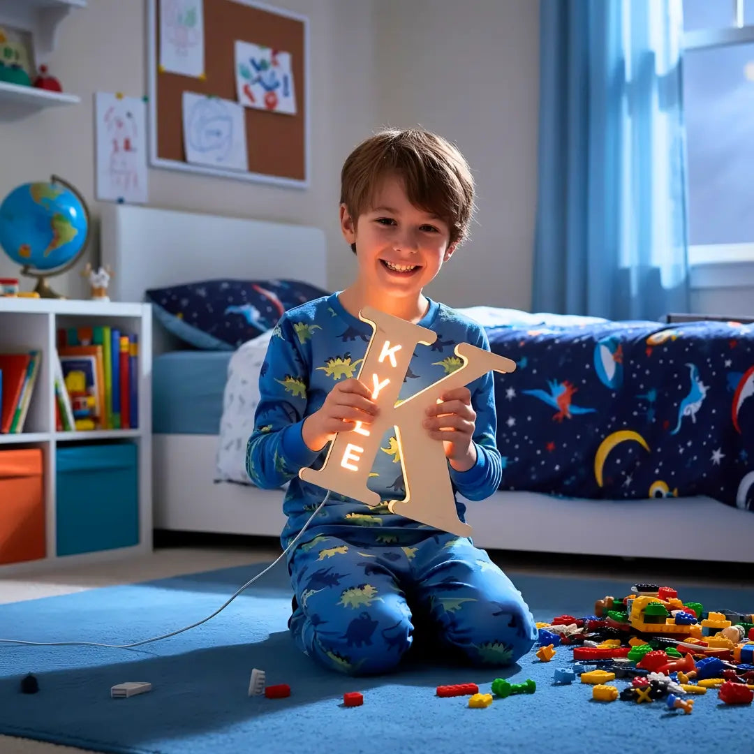 Lampe Prénom - Cadeau Personnalisé Et Unique